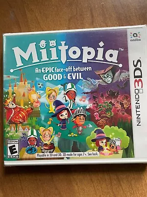 Miitopia (Nintendo 3DS 2017) Brand New In Wrapped Original Box!!! • $29