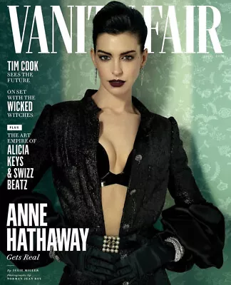 ANNE HATHAWAY - Vanity Fair Magazine - April 2024 - BRAND NEW • $17.99