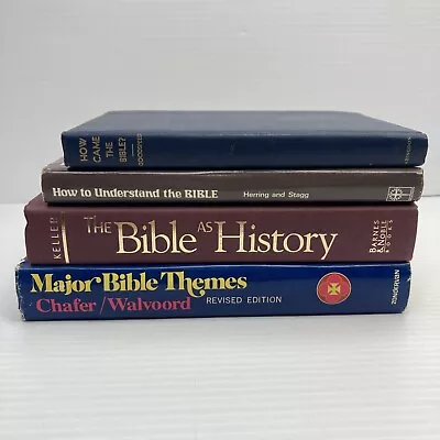 Bible Studies Bible As History Major Bible Themes How Came The Bible How To Unde • $39.70