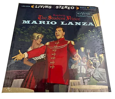 Mario Lanza Romberg The Student Prince 1960 Vinyl LP RCA/Victor LSC-2339 SEALED • $13.52