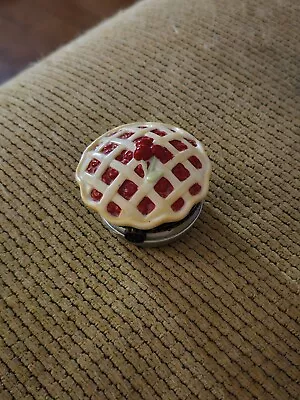 Cooking Club Of America Cherry Pie Trinket Box *DAMAGED* • $10