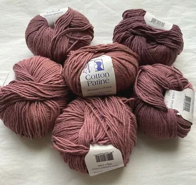 Elsebeth Lavold Cotton Patine 110mtrs Wine Made In Italy Studio Clearance Sale • $3.75