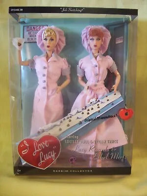 Barbie I Love Lucy & Ethel In Job Switching Gift Set *new* • $124.99