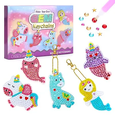 Girls Toys Age 6 7 8 9 10 Year Old Gifts For Girls Craft Kits For Kids Arts Toy • £9.55