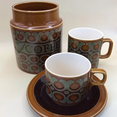 3 Hornsey Pottery Items - Bronte - Coffee Jar - Cup & Saucer + Mug • £9.99