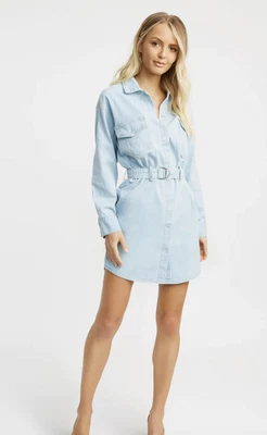 $32 • Buy Kookai Nervada Denim Dress Size  38