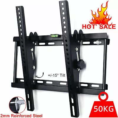 £9.99 • Buy Tv Wall Bracket Mount Tilt Lcd Led Plasma 32 40 42 43 50 55 60 Inch For Lg Sony