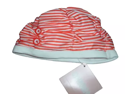 Gymboree Baby Girls Gazebo Party Swim Hat Cap Red Stripe Size 0-6 6-12 Month NWT • $5.08