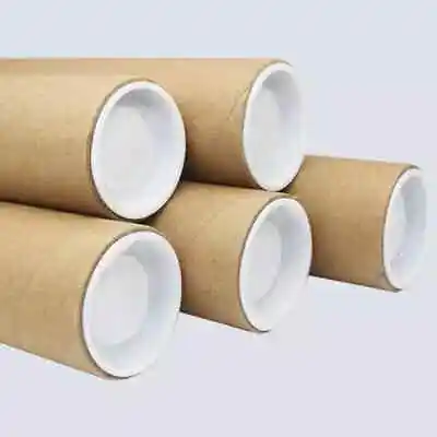 £8.55 • Buy Cardboard Tubes Posters Art Map Transit Postal Tubes A0/A1/A2/A3 49.5mm+75.5mm