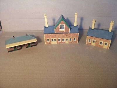 £1.20 • Buy Hornby OO R502 Station Booking Hall Building With Upstairs Model Railway R501-01