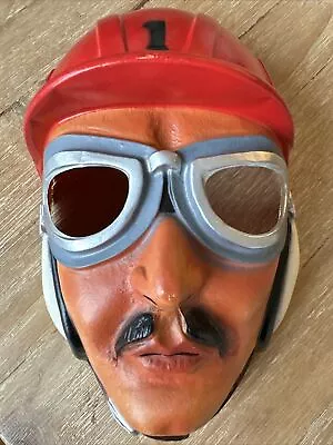 Vtg 50s Van Dam Made In France Halloween Mask Speed Racer Race Car Driver RARE • $139.30