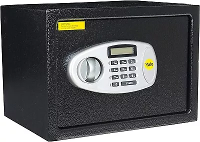 Yale Medium Black Budget Safe With LCD Display - Y-MS0000NFP • £70