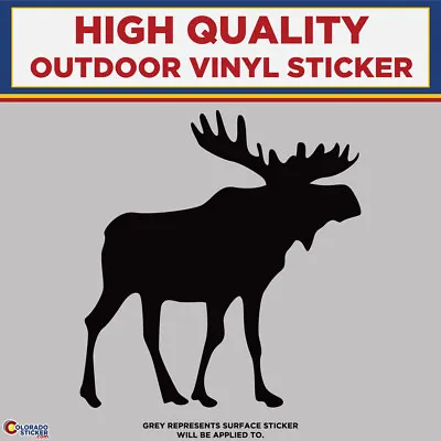 Moose Die Cut High Quality Vinyl Sticker Decal • $24