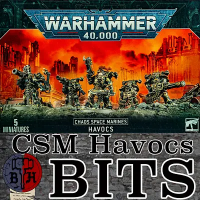 Warhammer 40k Chaos Space Marines Havocs Box Set BITS Games Workshop • $2.15