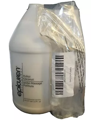 Epicuren Kukui Coconut 50/50 Massage Oil & Lotion 1 Gallon -FREE SHIPPING. • $215.99