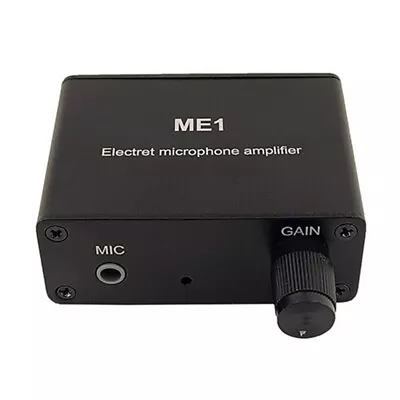 3.5mm ME1 Microphone Amplifier Condenser Microphone Amplifier I7W59880 • £14.26