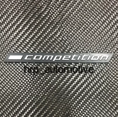 124mm COMPETITION BADGE EMBLEM STICKER FOR BMW M1 M2 M3 M4 M4 M5 M6 M8  • $17.40