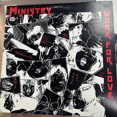 Ministry Work For Love 12  Single OG Pressing 1982 Arista Records CP 762 VG+ • $15