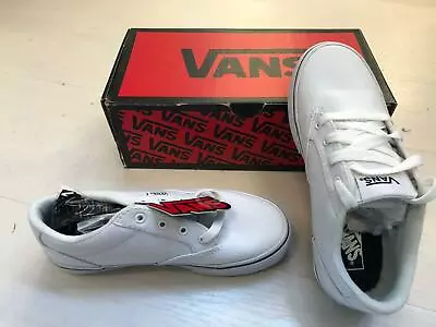 VANS Shoes Authentic Gym Canvas White/Navy Vn-0 V041xe Child • $129.79