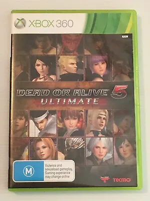 Xbox 360 - Dead Or Alive 5 Ultimate - Game With Manual (PAL) Microsoft Xbox 360 • $49.95