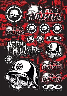 Factory Effex 14-68050 Metal Mulisha 1 Sticker Kit • $13.46