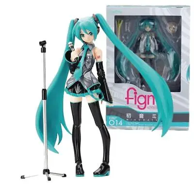 14cm Figma 014 Hatsune Miku Figma Joints Movable Action Figure Boxed Model NEW • $19.99