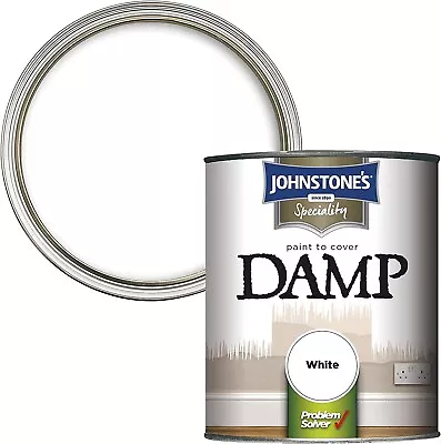 Johnstones 307955 - Damp Proof Paint - High Opacity To Safeguard Damp Seeping - • £28.18
