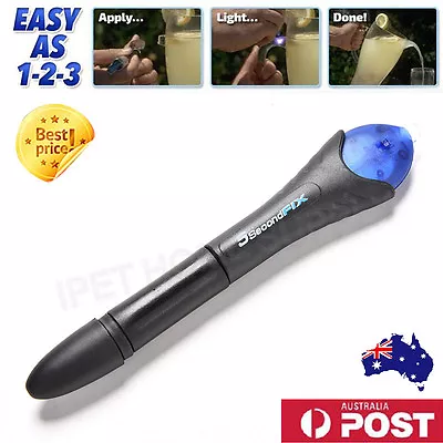$12.98 • Buy Quick Fix 5 Second UV Light Liquid Plastic Welding Compound Glue Repair Tool