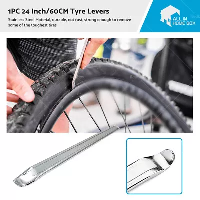 24  /60CM Tyre Lever Bar Removal Tire Irons Chrome Car Bike Motorcycle Motorbike • $19.99