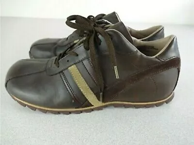 Mossimo Leather Shoes Mens Size 10.5 Brown Lace Up Oxford Casual Sport • $21.99