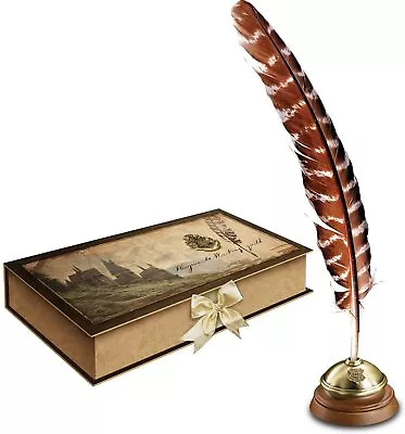 Official Harry Potter Hogwarts Writing Quill Pen And Ink Collectors Set • £59.95