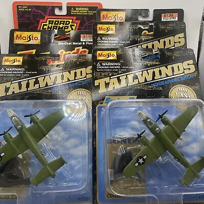 Maisto Tailwinds Lot Of 6 WWII Airplanes • $40