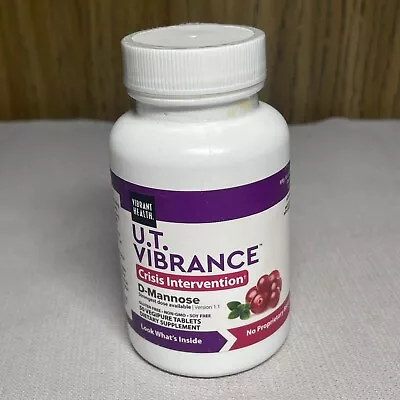 Vibrant Health U.T. Vibrance 50 Vegipure Tablets Check Exp • $14.99