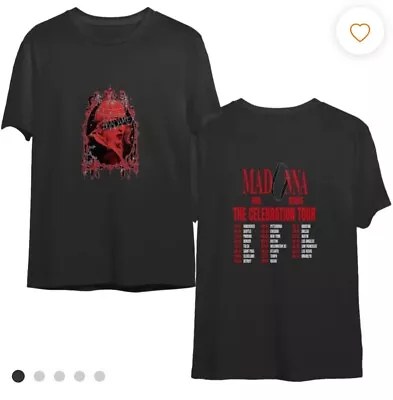 Madonna Celebration Your T-Shirt Black - Men’s L • £12