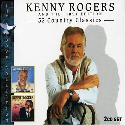 Rogers Kenny - 32 Country Classics - Rogers Kenny CD 30VG The Cheap Fast Free • £3.49