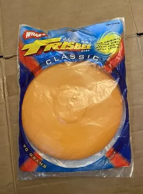 NEW!! WHAM-O Classic Frisbee - (orange) 2001 Vintage • $17.99