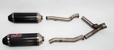 SUZUKI GSXR 1000 '07 '08 Exhaust Slip On ARROW KR Tuned Carbon • $1582.88