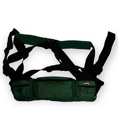 Nada Chair Green & Black Sport-A-Pack Fanny Pack With Back Support & Straps • $44.98