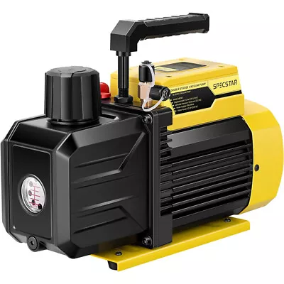 5CFM Dual Stage Vacuum Pump 1/2HP Rotary HVAC Refrigeration Air Conditioning AC • $109.99