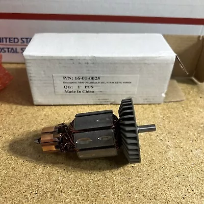  Milwaukee Motor Armature For 18 Volt Sawzall Part # 16-01-0025 • $50