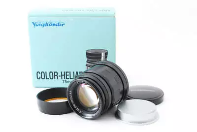 Voigtlander VOIGTLANDER COLOR-HELIAR 75mm F2.5 MC 1895343A • $434.12