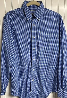 Nautica Wrinkle Resistant A Bit Trimmer Men's Long Sleeve Button Up Shirt Sz M • $10.99