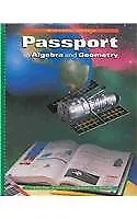 Passport To Algebra And Geometry Grade 8: Mcdougal Littell Passports • $6.01