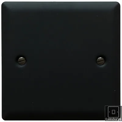 Matt Black Light Switches Raised Backplate Volex Light Switches • £4.49