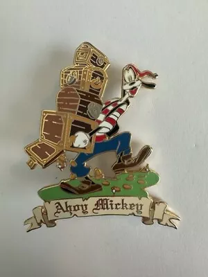 Disney Auctions Goofy Pirate Ahoy Mickey Treasure LE 100 Pin (C4) • $128.95