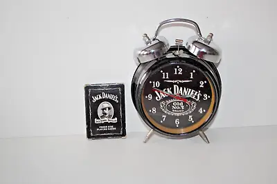 Jack Daniel's Old No. 7 Alarm Clock Black & Jack Daniel Playing Cards. • £14.99
