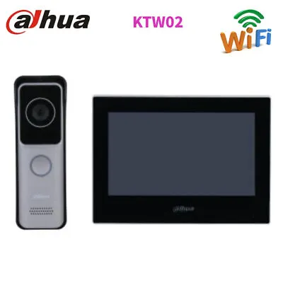Dahua 2MP KTW02 Wi-Fi POE Villa Door Station IP Indoor Monitor 2 Way Audio • £166