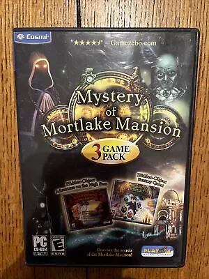 Mystery Of Mortlake Mansion PC CD-ROM 3 Game Pack • $2.72