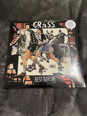 CRASS Best Before.. 1984 Vinyl LP NEW Reissue Singles Collection Punk Rock • $24.99