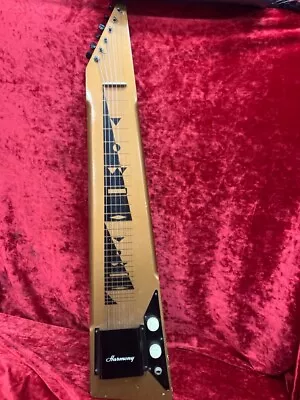 VINTAGE Harmony SIX STRING LAP STEEL GUITAR • $399.99